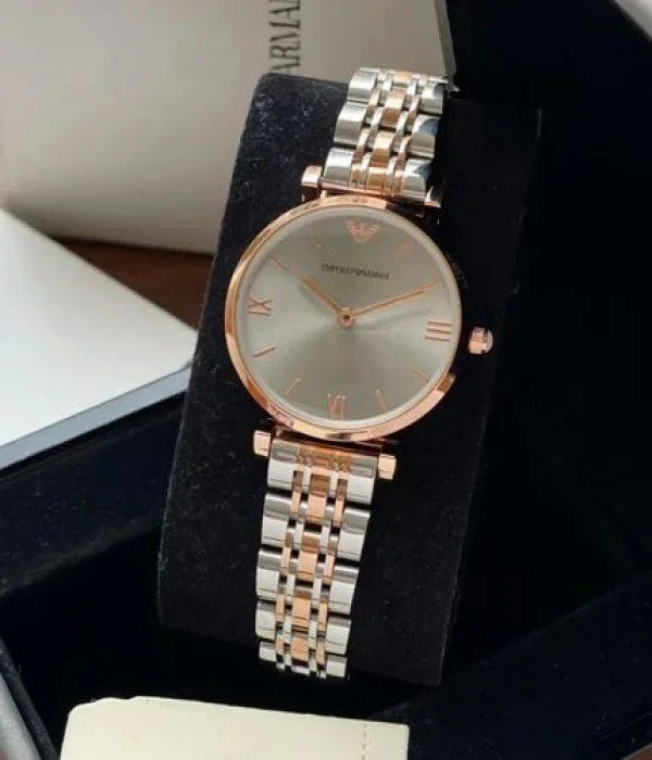Velmora Signature Women’s Watch – Refined Luxe Edition ( Armani )