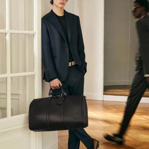 Velmora Keepall Bandoulière Duffle Bag – Black 686 (Louis Vuitton) - Velmora