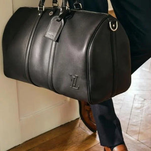 Velmora Keepall Bandoulière Duffle Bag – Black 686 (Louis Vuitton) - Velmora