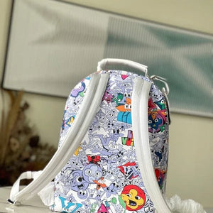 Velmora LV Character Monogram Backpack – White 679 (Louis Vuitton) - Velmora
