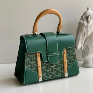 Velmora Structured Mini Saigon Hand & Shoulder Bag – Goyard - Velmora
