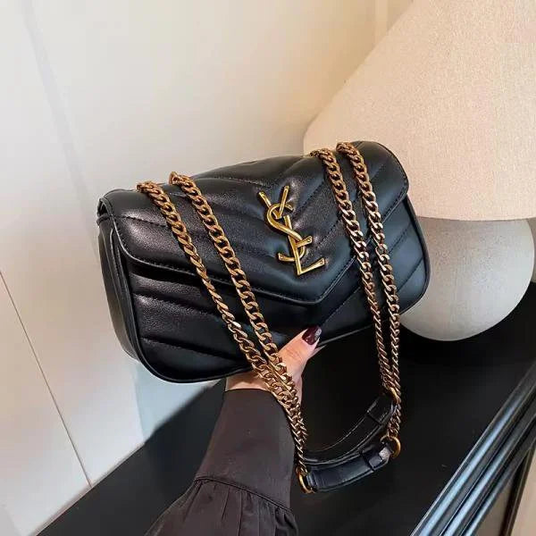 Velmora Leather Handbag – Luxe Edition (YSL)