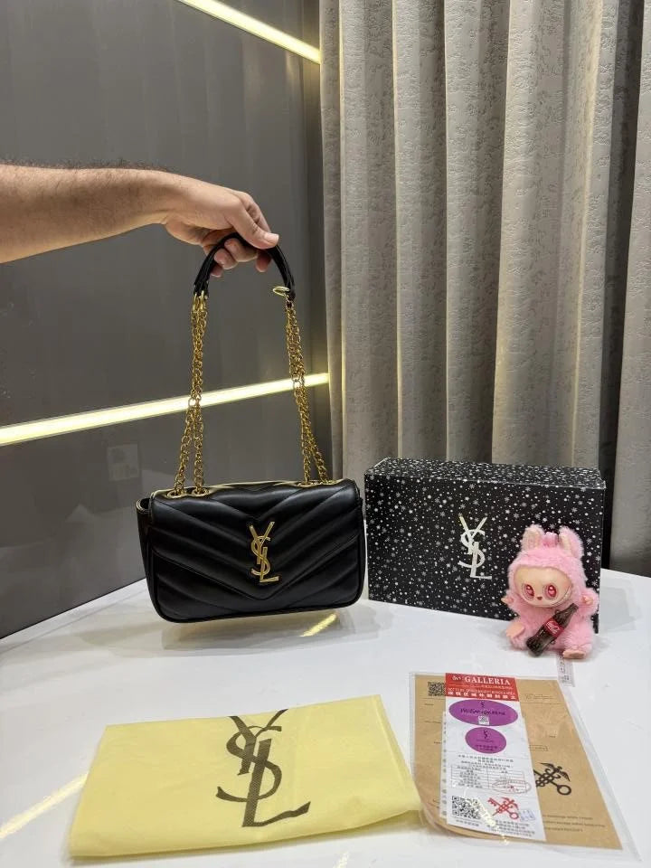 Velmora Leather Handbag – Luxe Edition (YSL)