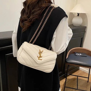 Velmora Leather Handbag – Luxe Edition (YSL)