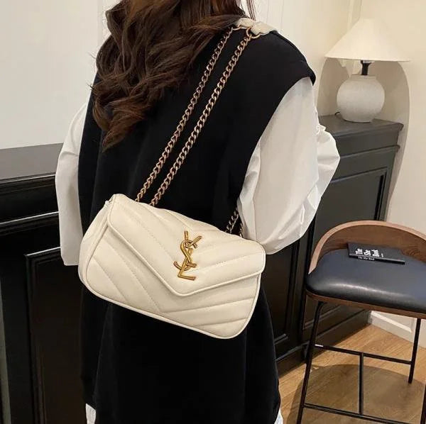 Velmora Leather Handbag – Luxe Edition (YSL)