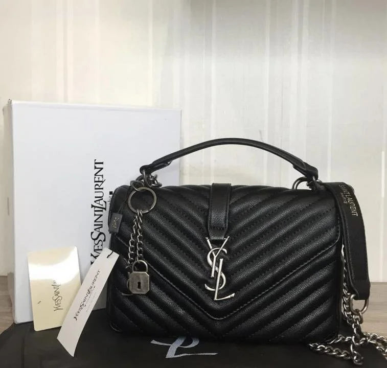 Velmora Leather Handbag – Signature Luxe Edition ( YSL )