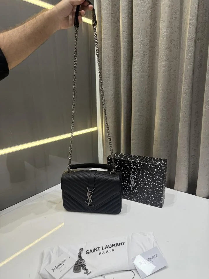 Velmora Leather Handbag – Signature Luxe Edition ( YSL )