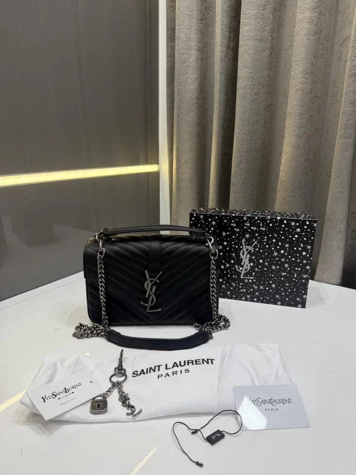 Velmora Leather Handbag – Signature Luxe Edition ( YSL )