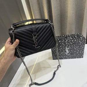 Velmora Leather Handbag – Signature Luxe Edition ( YSL )