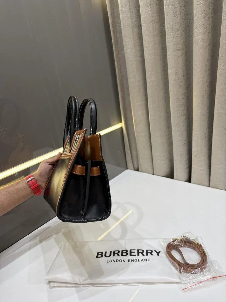 Velmora Printed Tote Bag – Heritage Luxe Edition ( Burberry )