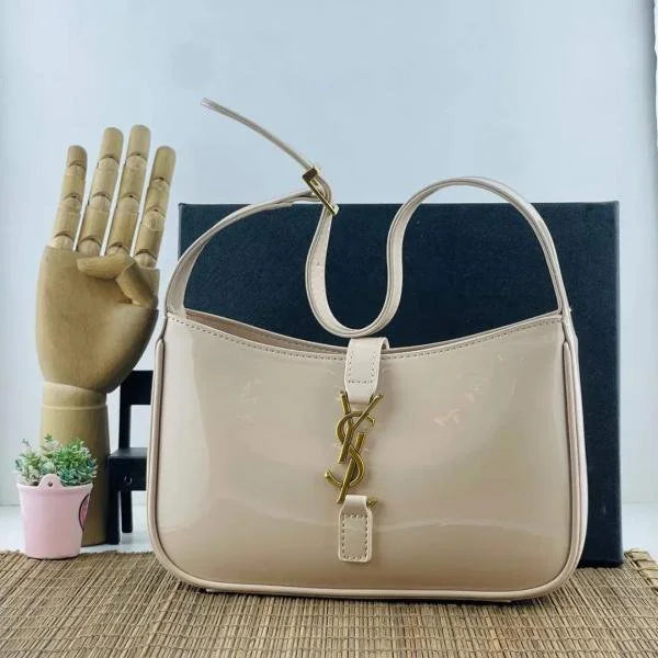 Velmora Hobo Leather Shoulder Bag – Luxe Edition (YSL)
