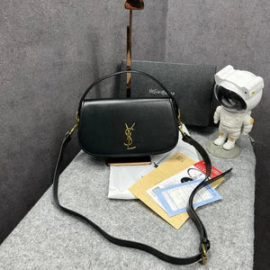 Velmora Classic Leather Shoulder Bag – Premium Edition ( YSL )