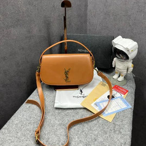 Velmora Classic Leather Shoulder Bag – Premium Edition ( YSL )
