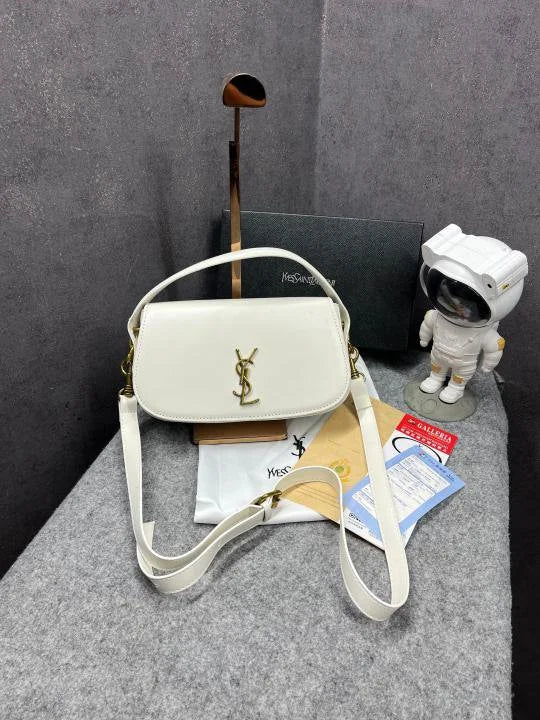 Velmora Classic Leather Shoulder Bag – Premium Edition ( YSL )