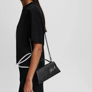 Velmora Karl Black Premium Handbag – Signature Edition ( Karl Lagerfeld ) - Velmora
