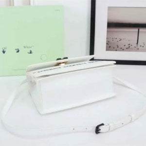 Velmora Jitney 1.4 Shoulder Bag – “Insert Money Here” White Edition ( Off-White )