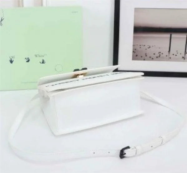 Velmora Jitney 1.4 Shoulder Bag – “Insert Money Here” White Edition ( Off-White )
