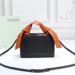 Velmora Jitney 1.4 Shoulder Bag – Gummy Orange Black arrows  Edition ( Off-White )