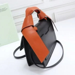 Velmora Jitney 1.4 Shoulder Bag – Gummy Orange Black arrows  Edition ( Off-White )