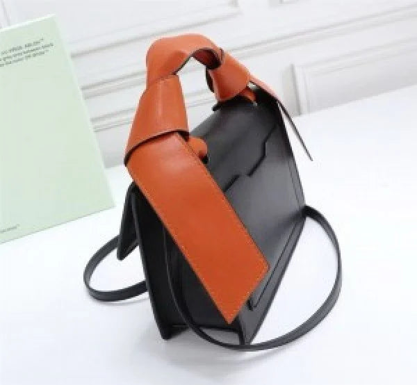 Velmora Jitney 1.4 Shoulder Bag – Gummy Orange Black arrows  Edition ( Off-White )