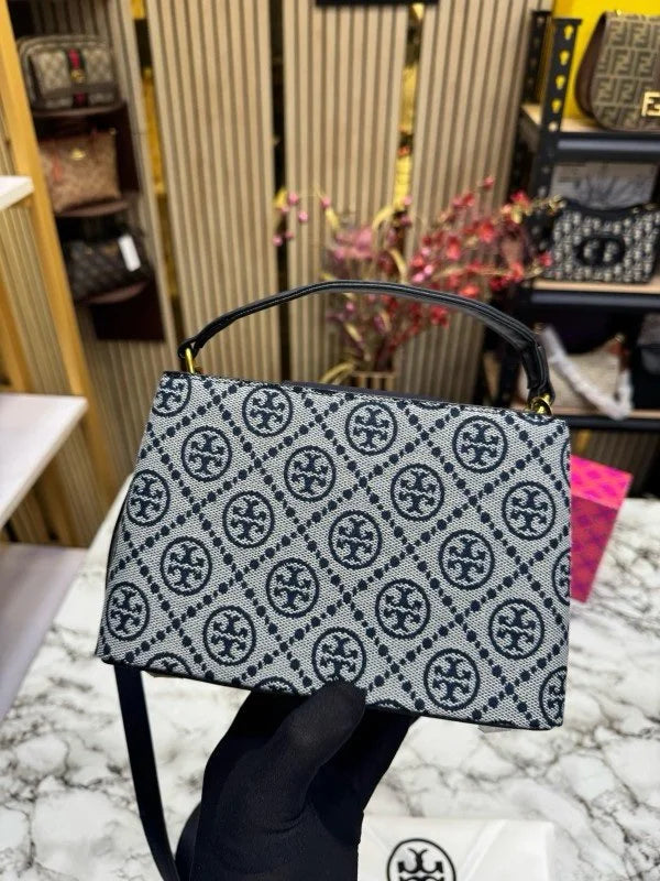 Velmora Signature Handbag – Sapphire Blue, Premium Edition (Tory Burch