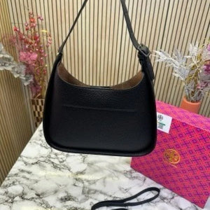 Velmora Miller Small Shoulder Handbag – Noir Black, Premium Edition ( Tory Burch )