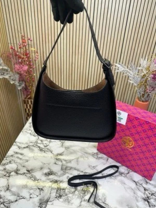 Velmora Miller Small Shoulder Handbag – Noir Black, Premium Edition ( Tory Burch )