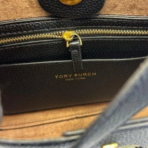 Velmora Miller Small Shoulder Handbag – Noir Black, Premium Edition ( Tory Burch )