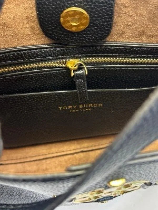 Velmora Miller Small Shoulder Handbag – Noir Black, Premium Edition ( Tory Burch )