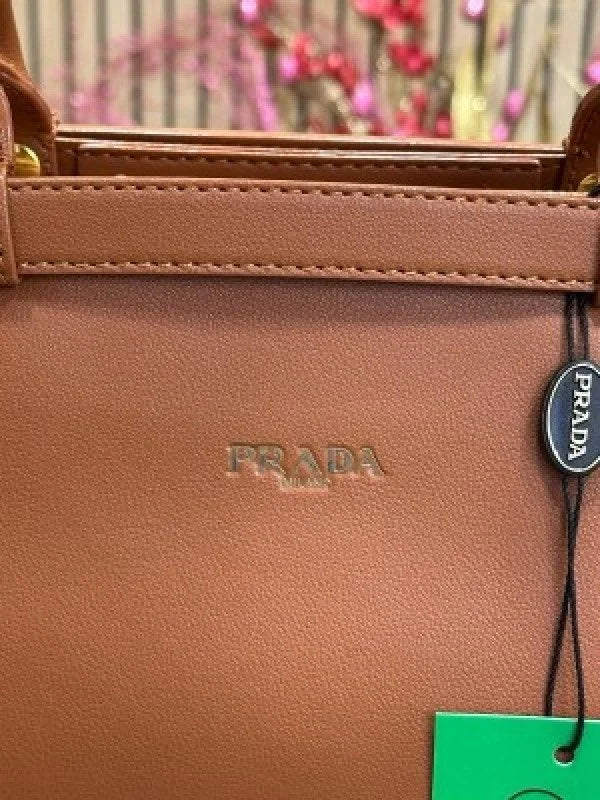 Velmora Buckle Handbag – Noir Black, Premium Edition ( Prada )