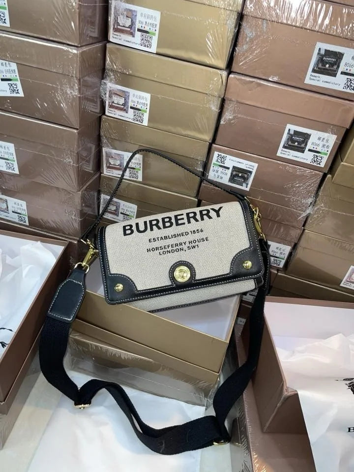 Velmora Vintage Logo Handbag – Heritage Luxe limited Edition ( Burberry )