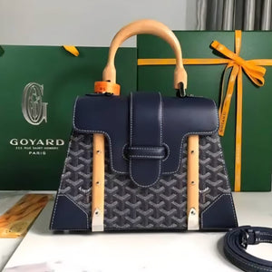 Velmora Structured Mini Saigon Hand & Shoulder Bag – Goyard